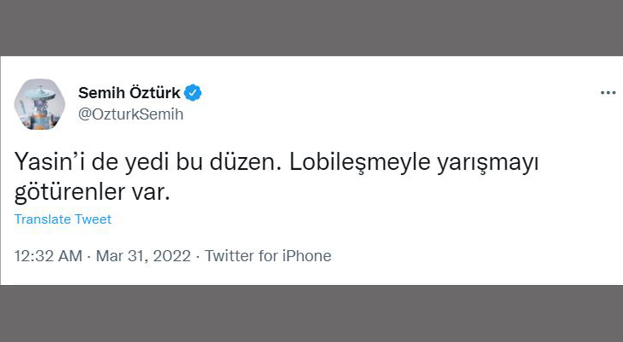 Semih Öztürk, “Yasin’i de yedi bu düzen” dedi, izleyiciler “Oyları boşuna mı atıyoruz” diye tepki gösterdi