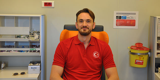 A Milli Erkek Basketbol Takımı oyuncuları, sağlık kontrolünden geçti