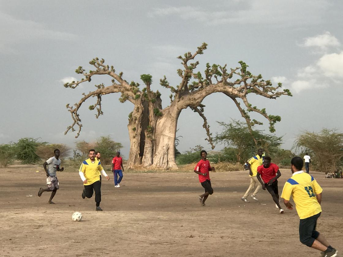 TİKA gönüllüleri Senegal'e 'yağmurla' geldi