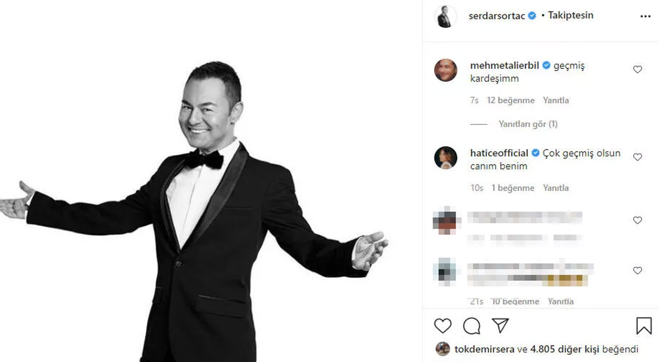 Serdar Ortaç koronavirüse yakalandı