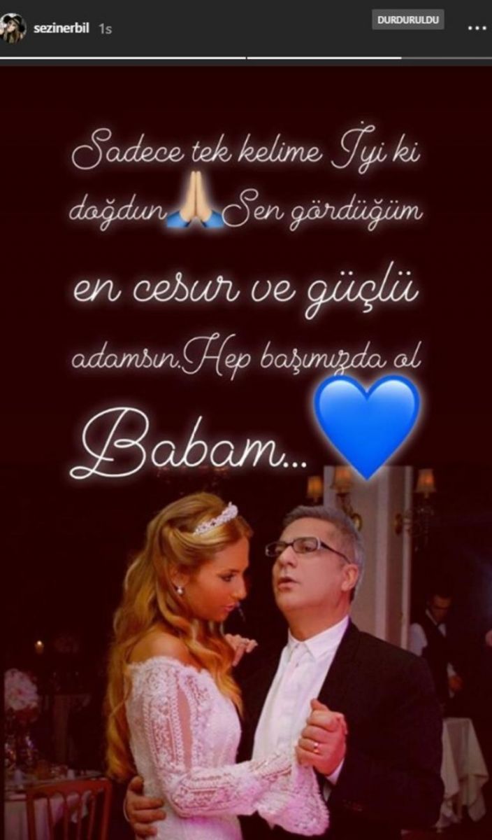 Mehmet Ali Erbil'in kızlarından duygulandıran mesajlar