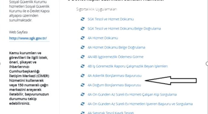 SGK Bürokrasiyi Azaltmak İçin Borçlanmaları e-Devlet Sistemine Taşıdı