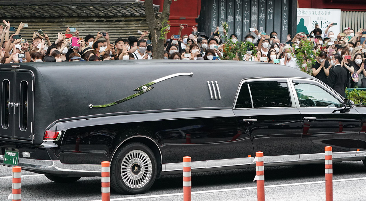 Şinzo Abe için cenaze töreni yapıldı