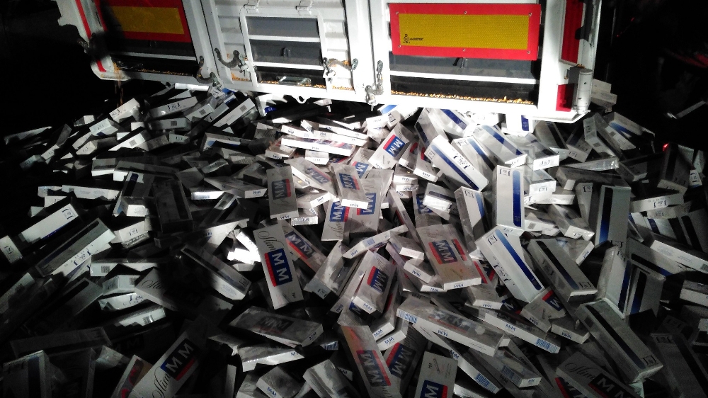 Osmaniye'de 25 bin 500 paket kaçak sigara ele geçirildi