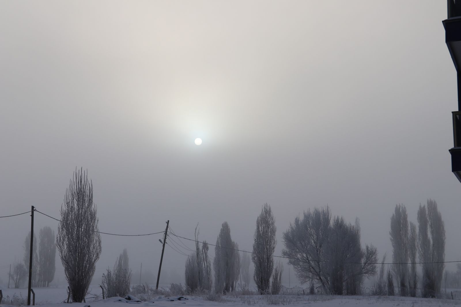 Sibirya değil Sivas! Termometreler eksi 24’ü gösterdi