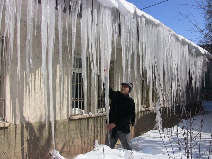 Doğu buz tuttu: Ardahan Göle -39.7