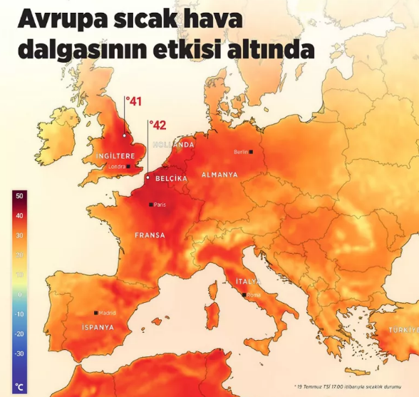 İngiltere'de ölümler üçe katlandı: Avrupa kavurucu sıcaklar ile boğuşuyor