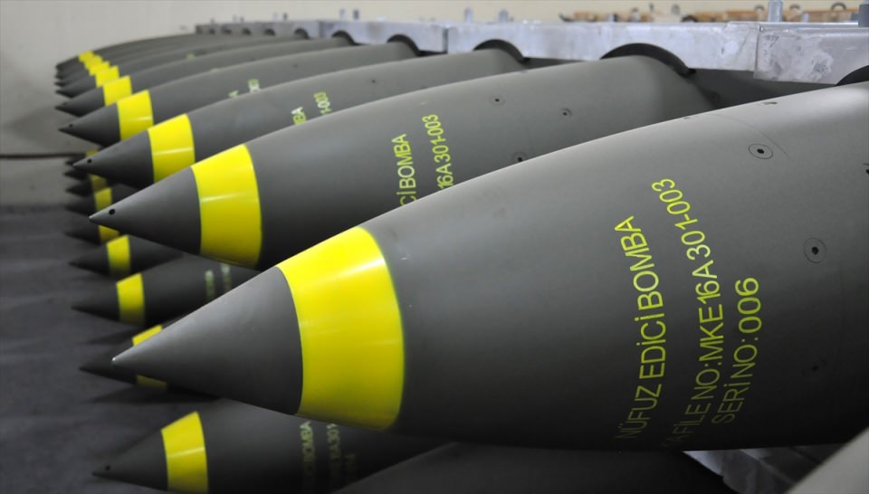 'Sığınak delici' milli bombalar üretiliyor