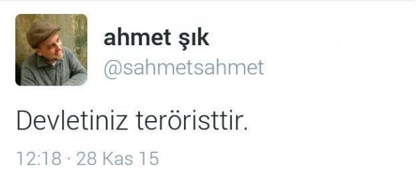 Ahmet Şık'tan Türk halkına hakaret: Bu ülkenin mayası kötülük barındırıyor
