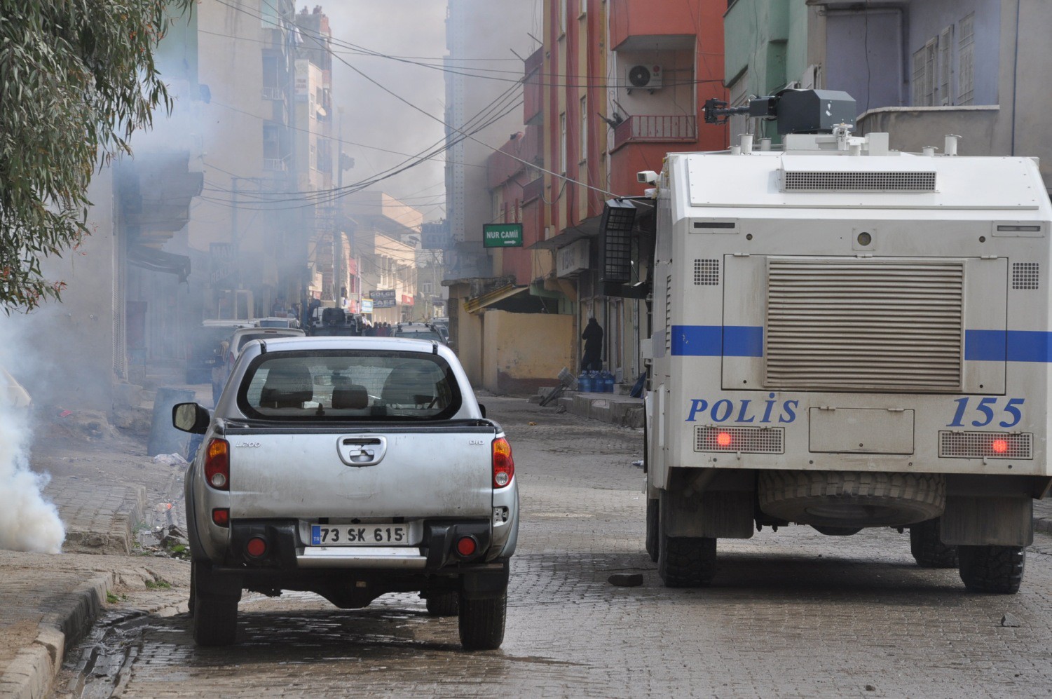 Silopi'de izinsiz Nevruz kutlamalarına polis müdahalesi