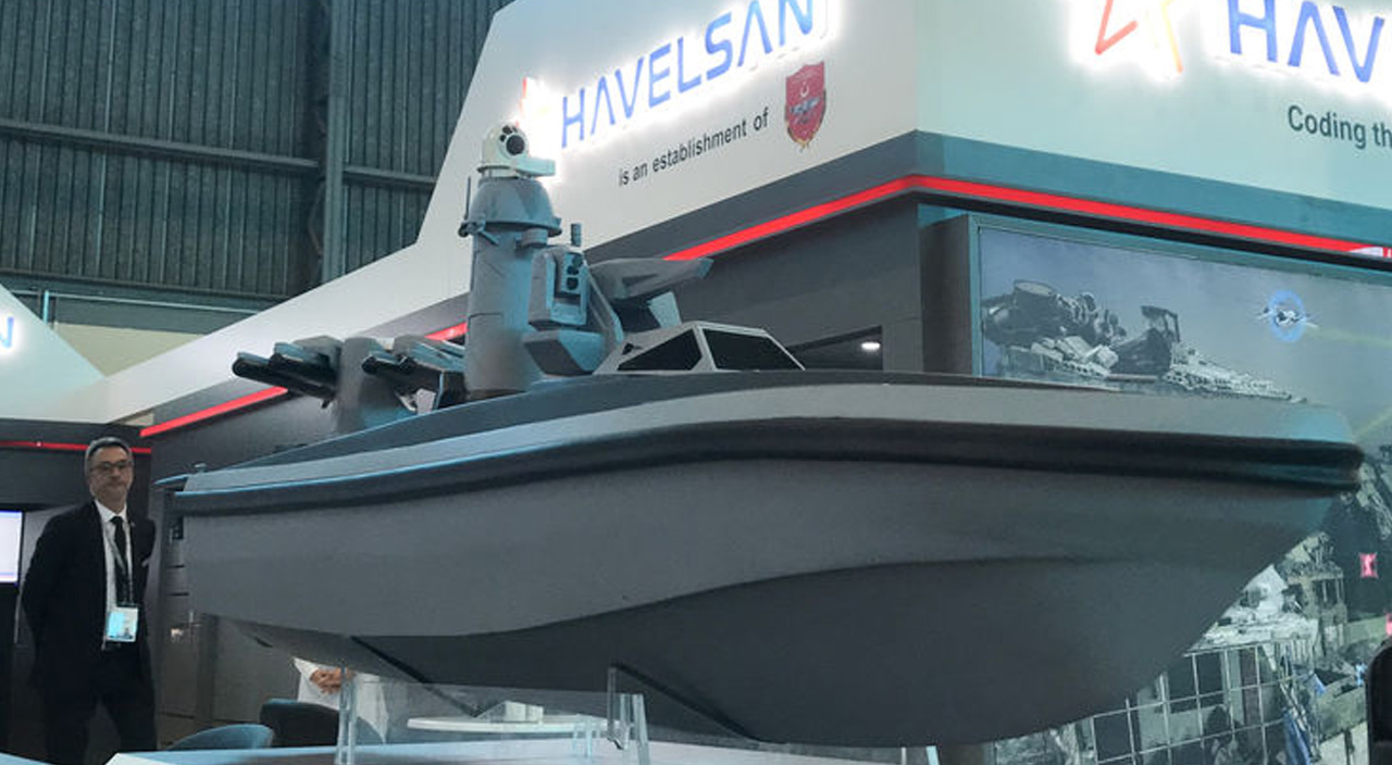 Mavi Vatan'da Türk ordusunun gücüne güç katacak: Silahlı insansız deniz aracı Sancar sonunda görüldü