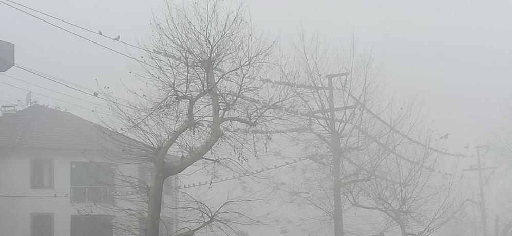 Düzce sise teslim! Hava sıcaklığı 2 dereceye düştü