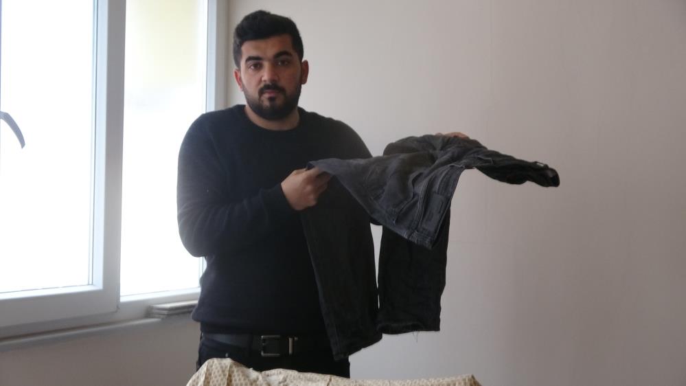 Sibirya soğukları etkili oldu, kurumaya bırakılan çamaşırlar dondu