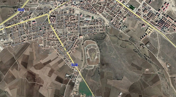 Sivas’ta yapıldı, uzaydan fark ediliyor