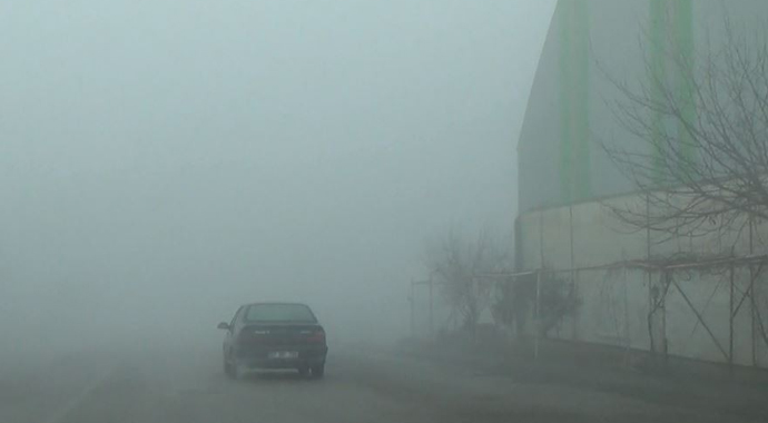 Siverek’te yoğun sis