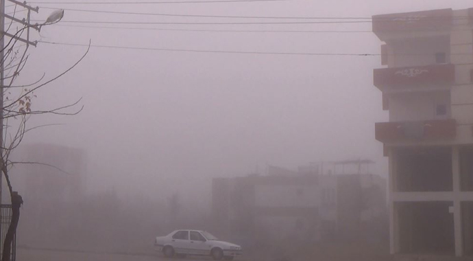 Siverek’te yoğun sis