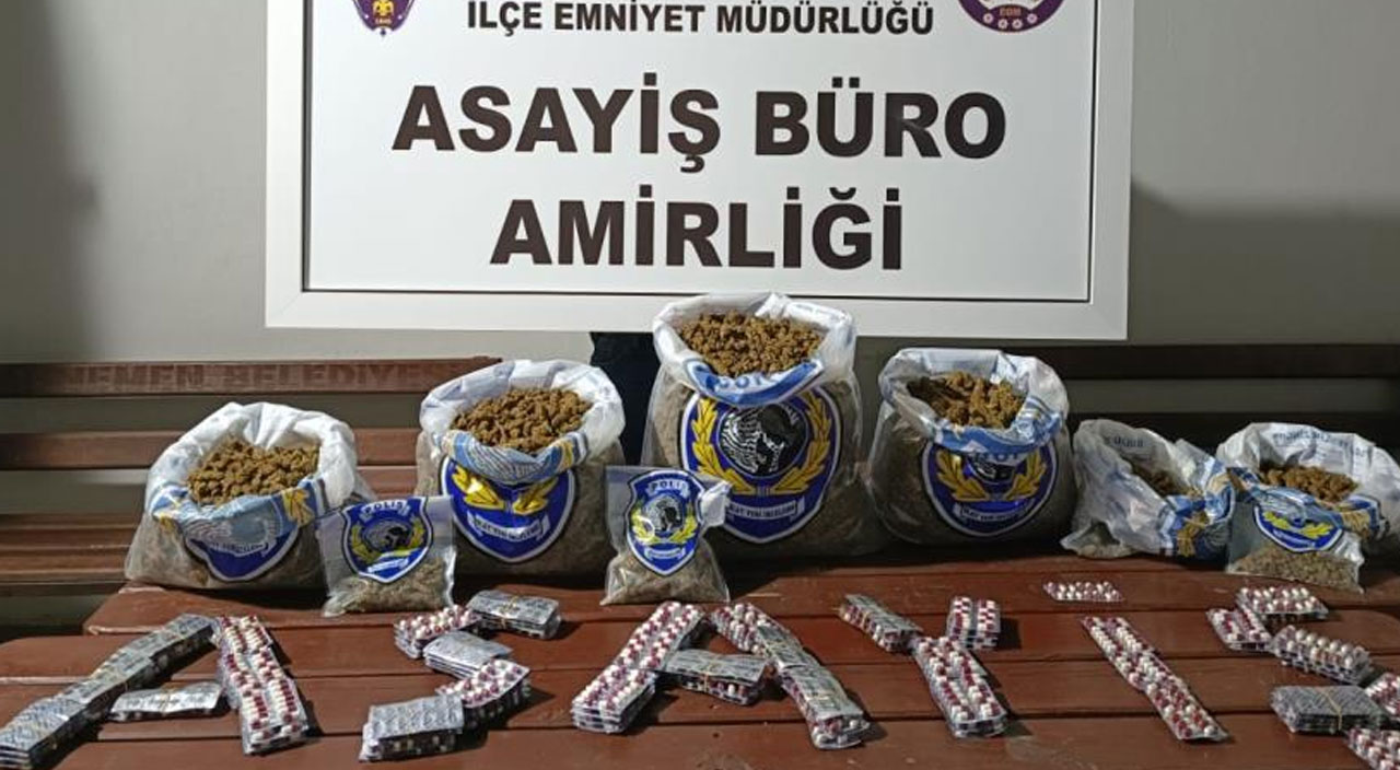 İzmir'de torbacı operasyonu! Köşeye sıkışınca uyuşturucuları aşağı attılar: 2 kişi gözaltında