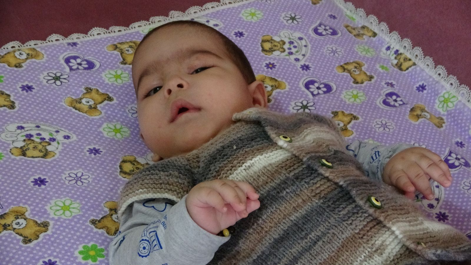 4 yıl sonra tüp bebekle çocuk sahibi olan çiftin çocuğu SMA tip 1 hastalığına yakalandı