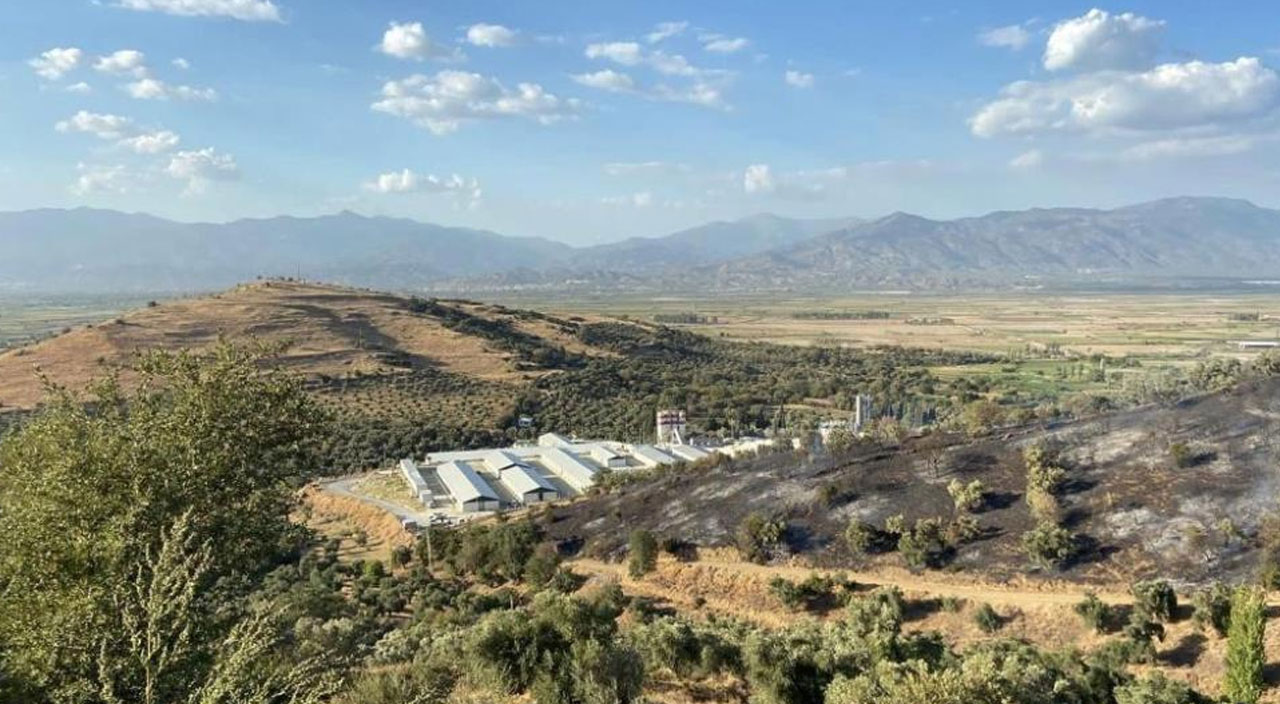 Mangal keyfi için 30 dönümlük araziyi yakan 3 şüpheli gözaltına alındı