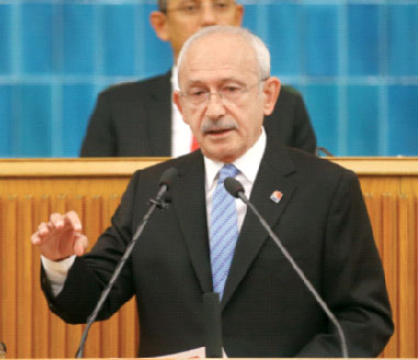 Kemal Kılıçdaroğlu tutuştu