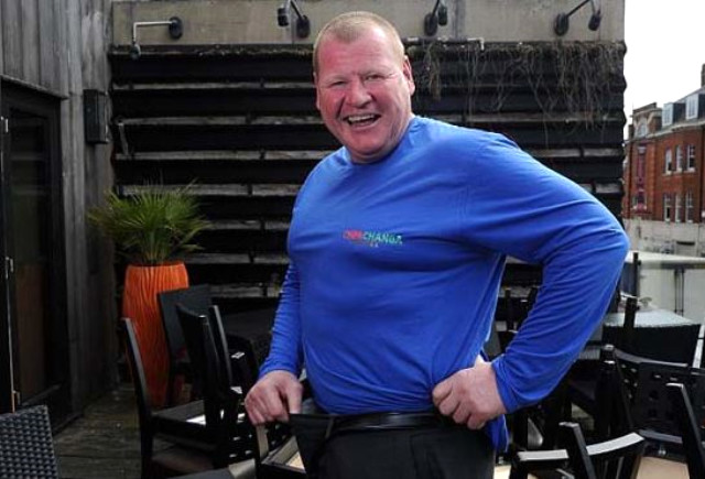 Arsenal maçında turta yiyen dev kaleci, 20 kilo verdi