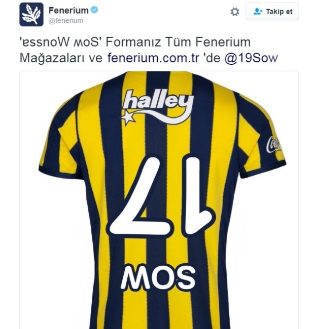 Ters Sow forması satışa çıktı