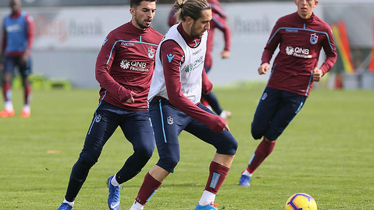 Trabzonspor'da 7 futbolcuya özel antrenman
