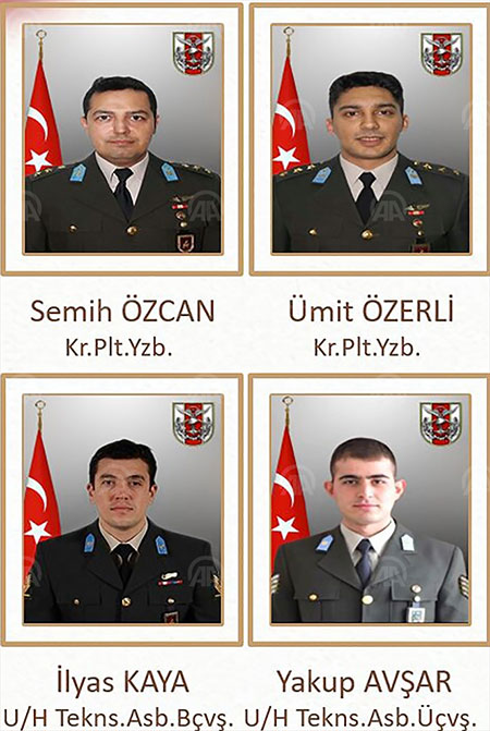 İstanbul'da askeri helikopter düştü: 4 askerimiz şehit