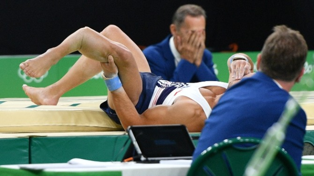 Rio 2016'da Fransız sporcunun bacağı kırıldı
