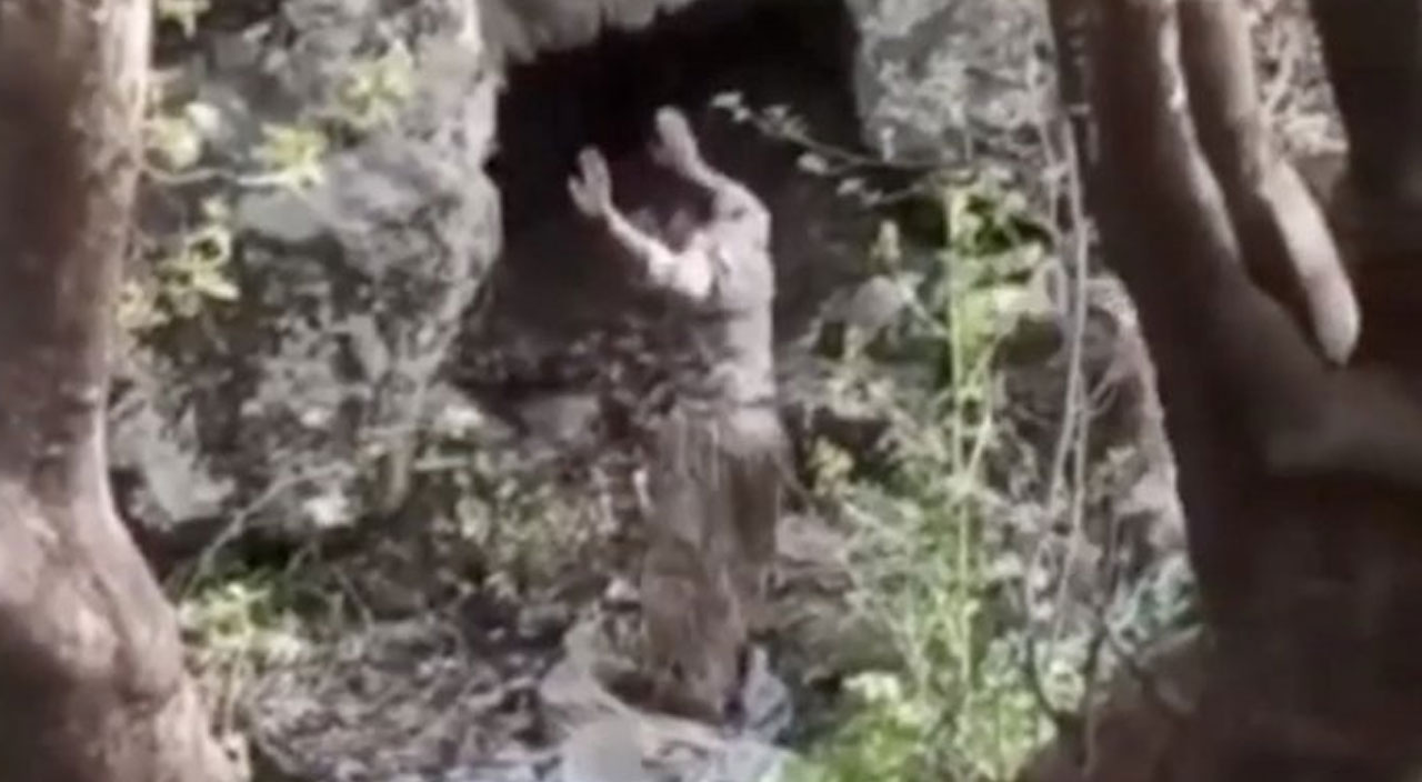 Teröre Pençe-Kilit darbesi! Teröristlerin yakalandığı anlar kamerada