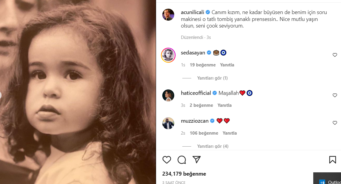 Acun Ilıcalı, kızının doğum gününü kutladı: “Büyüsen de benim için tombiş yanaklı prensessin”