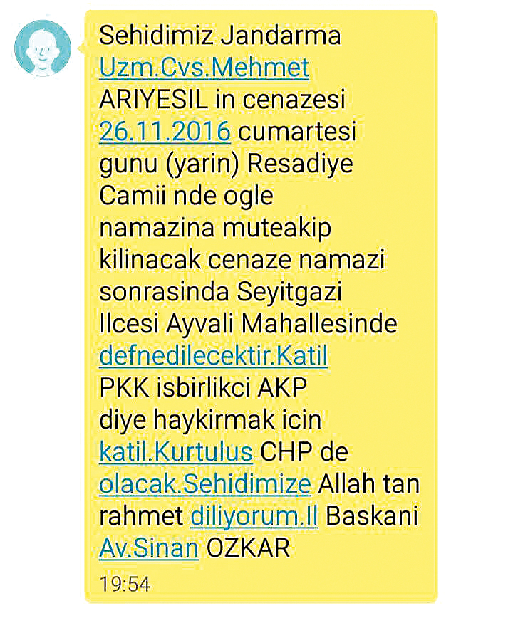 Şehidin üç yaşındaki oğlu yürek burktu