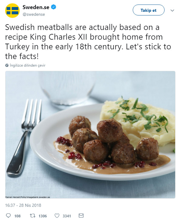 İsveç'ten itiraf: Türklere ait