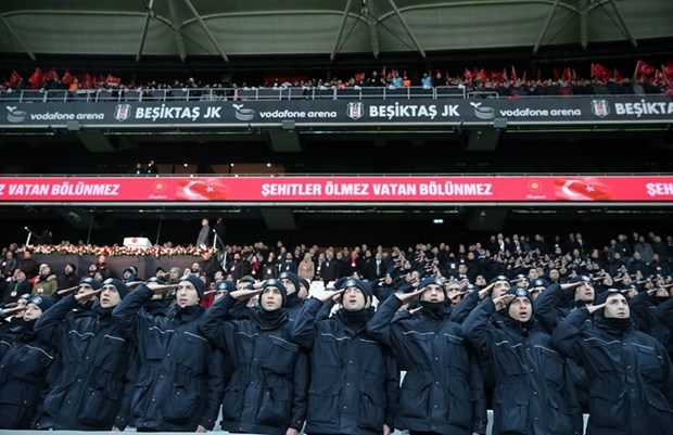 Şehitlere Saygı Maçı Vodafone Arena'da gerçekleşti