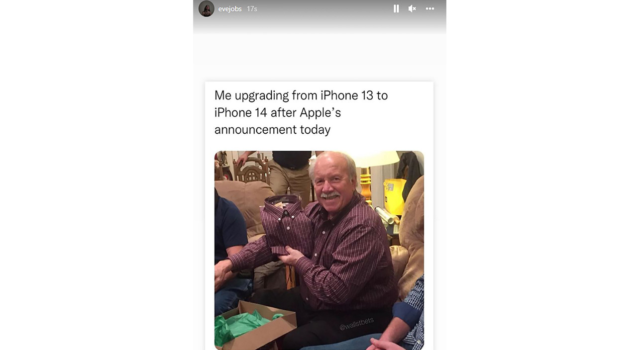 Apple’ın kurucusu Steve Jobs’ın kızı iPhone 14 ile alay etti Apple’ın kurucusu Steve Jobs’ın kızı iPhone 14 ile alay etti