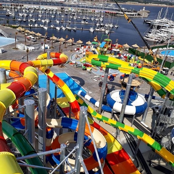 Anadolu Yakası'na su parkı açıldı