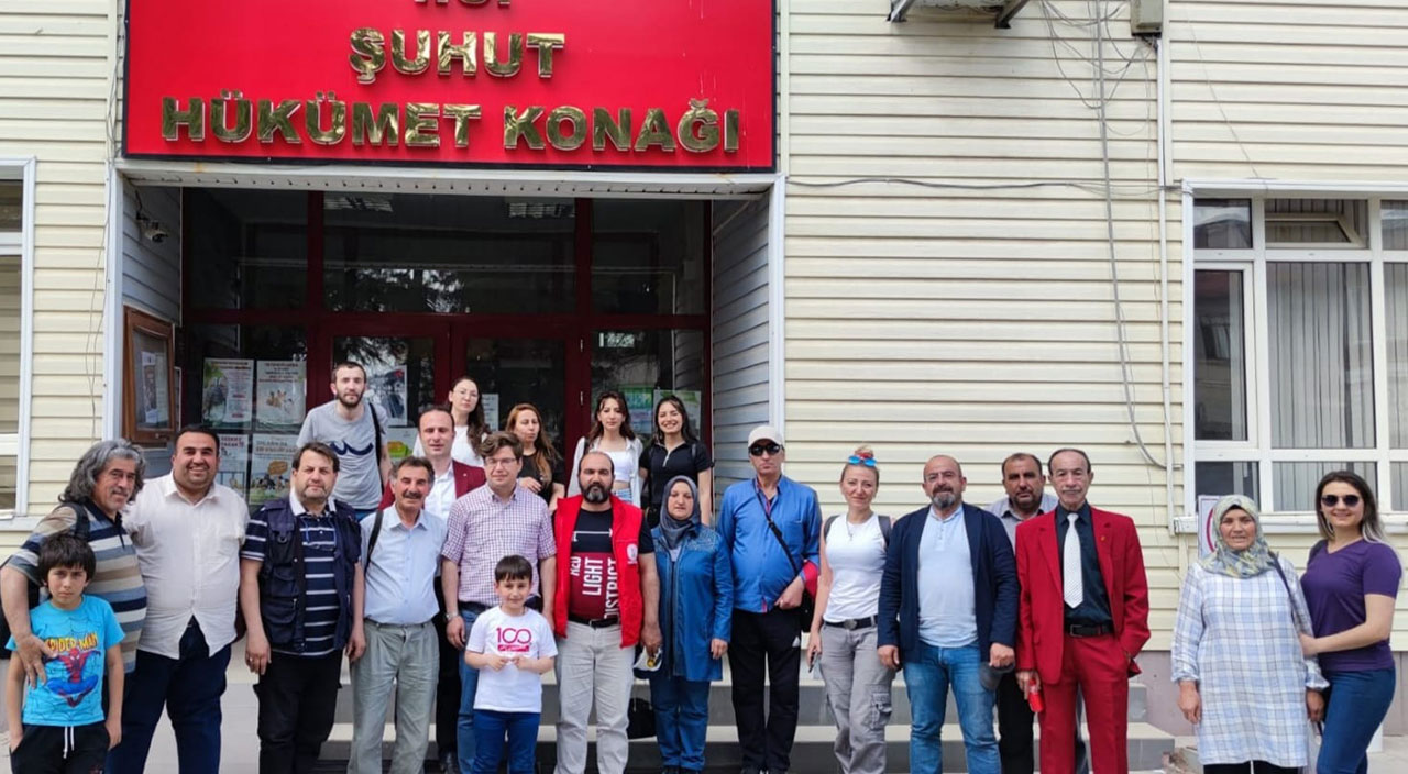 Afyonkarahisarlı gazeteciler Şuhut'ta buluştu