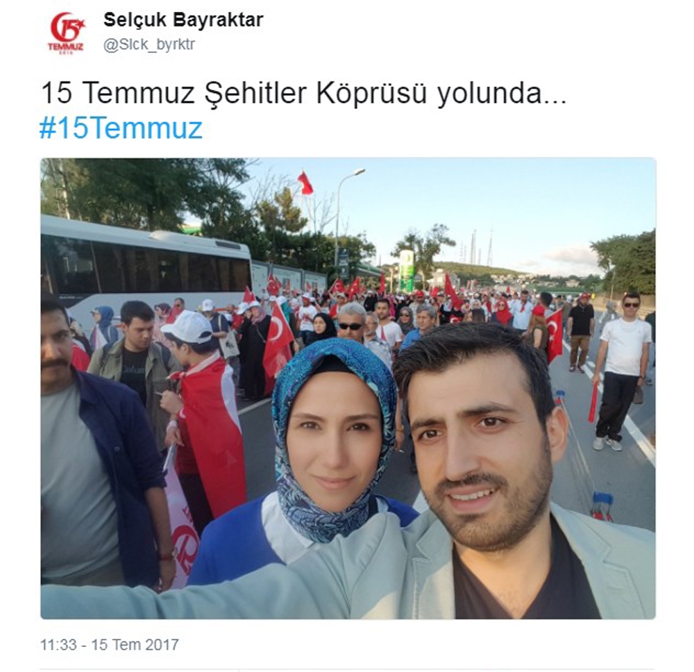 Sümeyye Bayraktar’dan 15 Temmuz paylaşımı