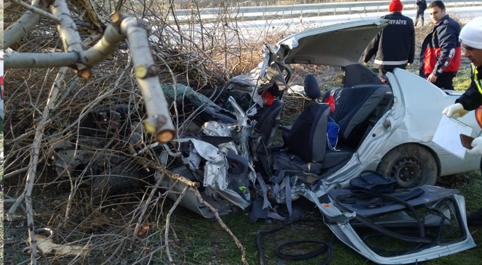 Sungurlu'da trafik kazası: 2 yaralı