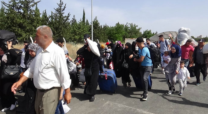Suriyelilerin son gün yoğunluğu
