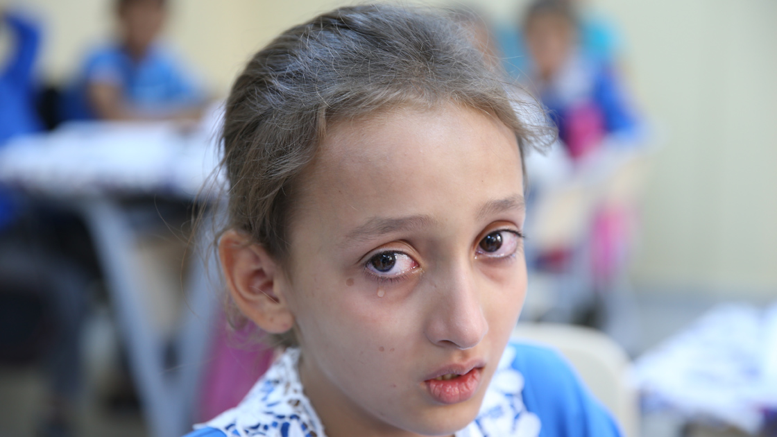 Suriye'deki iç savaşın yetim bıraktığı kız çocukları