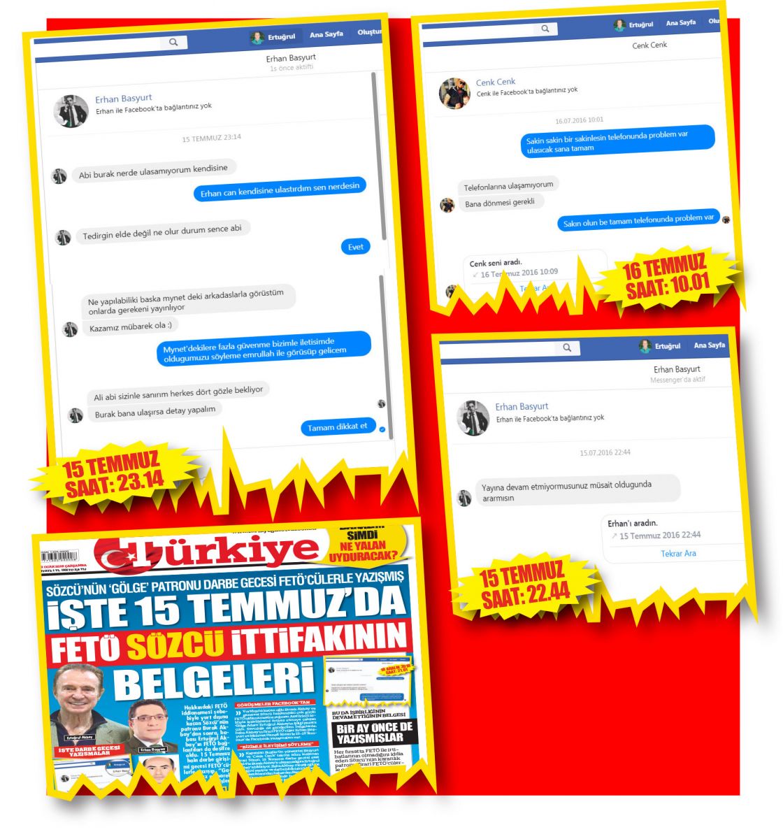 Büyük gazetecilik ve vatanseverlik örneği