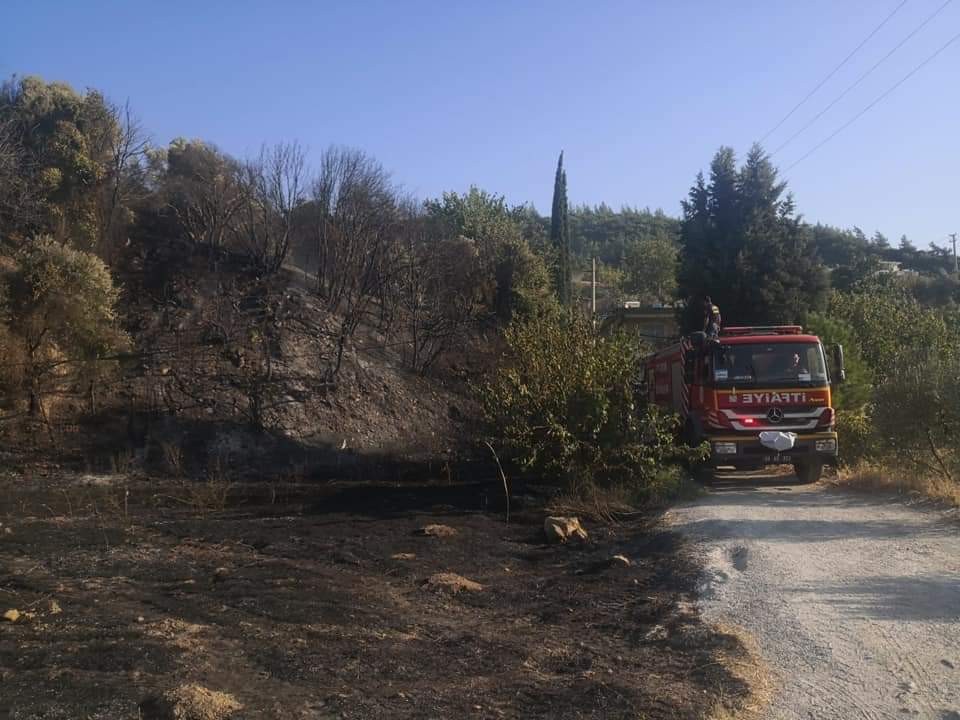 Söke'de itfaiye yangından yangına koştu