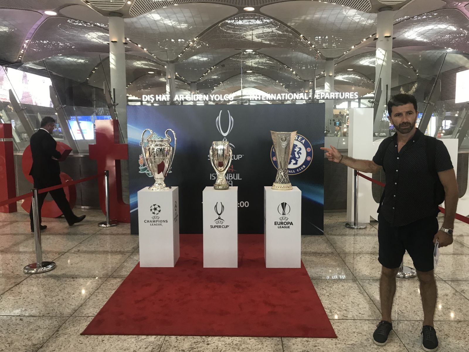 Süper Kupa, İstanbul Havalimanı'na getirildi