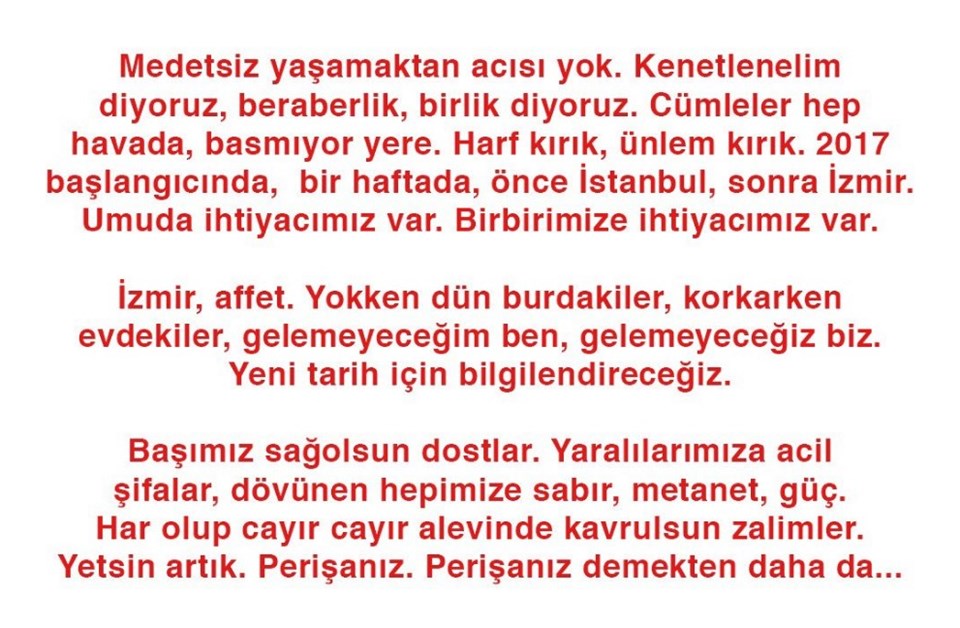 Şarkıcı Sıla,  İzmir konserini iptal etti