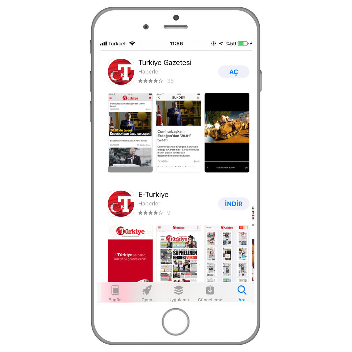 Son dakika ve güncel haberler için Türkiye gazetesi uygulamasını indirin