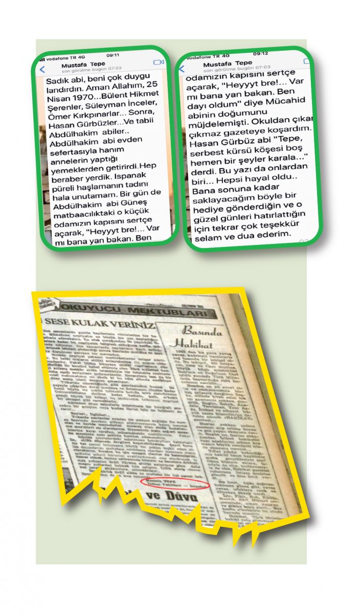 37 yıllık abone; Hüseyin Akarçeşme