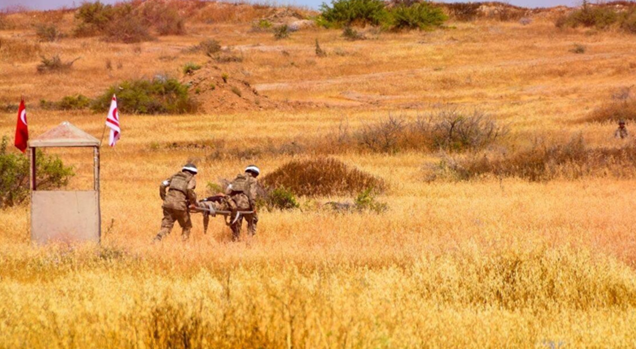 Şimdi Yunan düşünsün! KKTC'de nefes kesen dev tatbikat