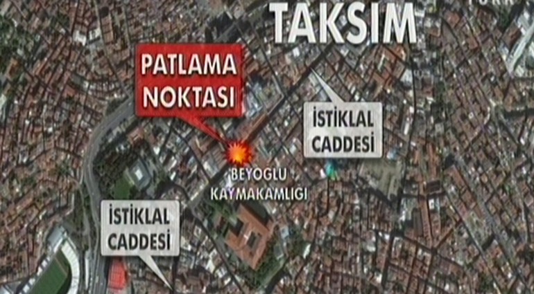 SON DAKİKA: Taksim İstiklal'de patlama (Son Dakika Taksim haberleri / Taksim canlı bomba, ölü, yaralı sayısı)