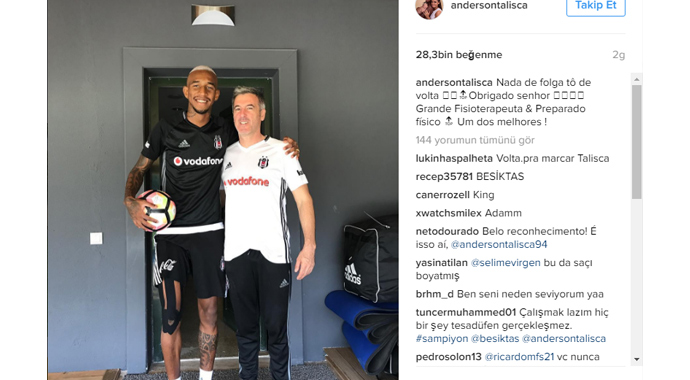 Talisca'nın yeni imajı şaşırttı
